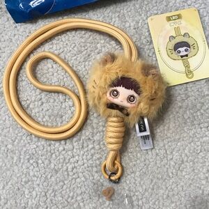 Maymei Horoscope Stories Vinyl Face Plush Lanyard Blind Box Toy - Leo Lion